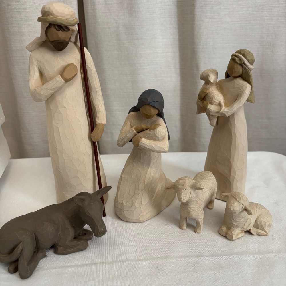 Willow Tree Nativity 6 Piece Set Susan Lordi DEMDACO Christmas Figures 26005